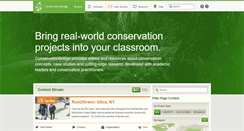 Desktop Screenshot of conservationbridge.org